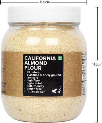 

Urban Platter Fine Keto-Friendly Naturally Protein-Rich Blanched California Almond Flour Jar(250 g)