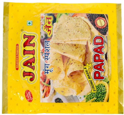 

Jain Stronger Masala Papad 400 g