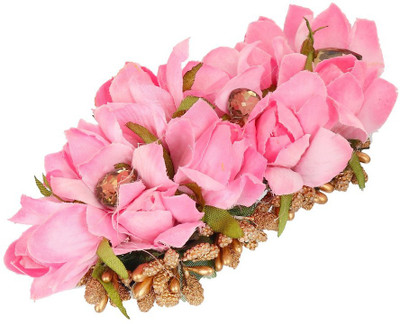

RT Pink Rose Hair Clip Hair Clip(Pink)