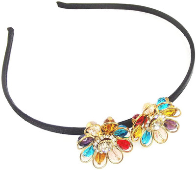 

AccessHer Designer, Embellished Party wear Hair Band for Women Hair Band(Multicolor)