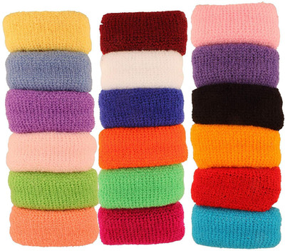 

AccessHer Soft Multicolor Rubber Hair Band - Set of 18 Pcs. Hair Band(Multicolor)