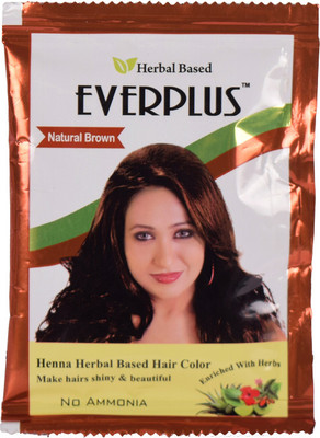

EVERPLUS Natural Henna Powder (20Gm) Hair Color(Brown)