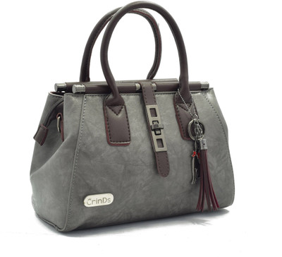 

Crinds Hand-held Bag(Grey)
