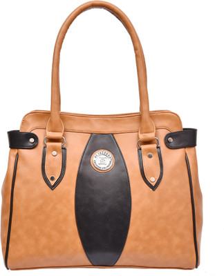 

Al Jazeera Shoulder Bag(Tan, Black), Black;tan