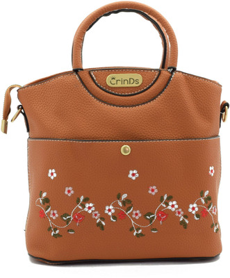 

Crinds Hand-held Bag(Brown)