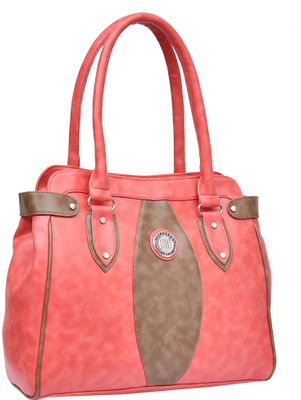 

Al Jazeera Shoulder Bag(Pink, Khaki), Khaki;pink