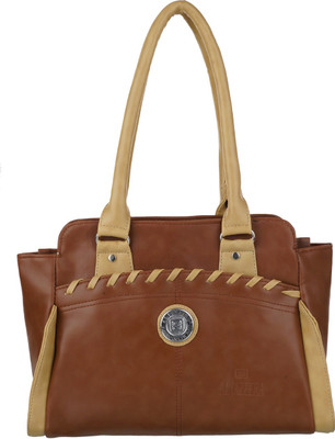 

Al Jazeera Shoulder Bag(Brown, Beige), Beige;brown