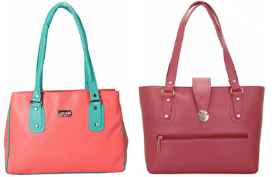 

Lady bar Shoulder Bag(Maroon)