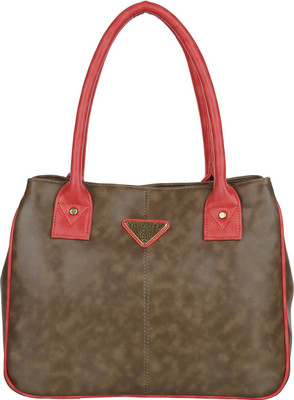 Al Jazeera Shoulder Bag(Khaki, Pink)