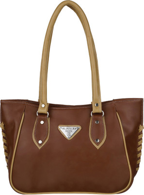 Al Jazeera Shoulder Bag(Brown, Beige), Beige;brown