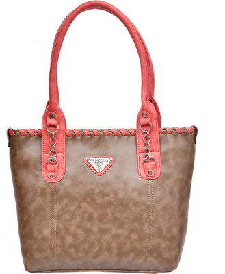 

Al Jazeera Shoulder Bag(Khaki, Pink)