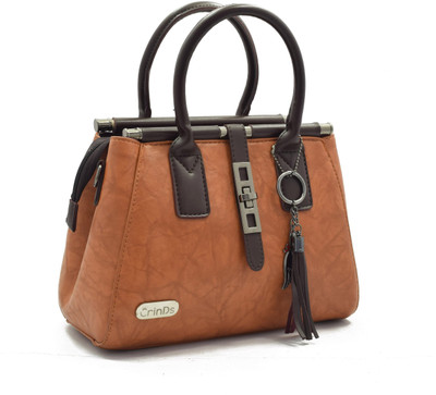 

Crinds Hand-held Bag(Brown)