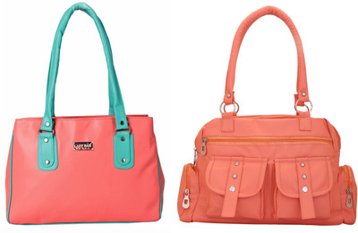 

Lady bar Shoulder Bag(Tan)