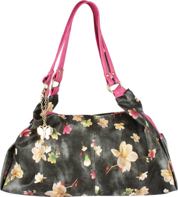 

Butterflies Hand-held Bag(Grey, Pink)