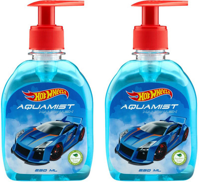 

Hot Wheels Aquamist Hand Wash(250 ml, Pump Dispenser, Pack of 2)
