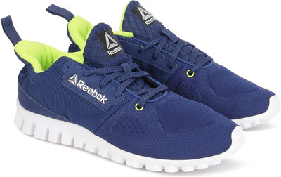 

REEBOK Boys Lace Running Shoes(Dark Blue, Blue/yellow/metsil/wht
