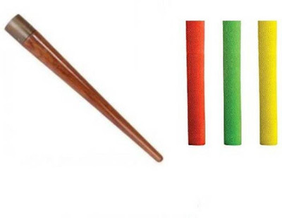 

Monika Sports cricket bat cone with 3 bat grip Cricket Kit