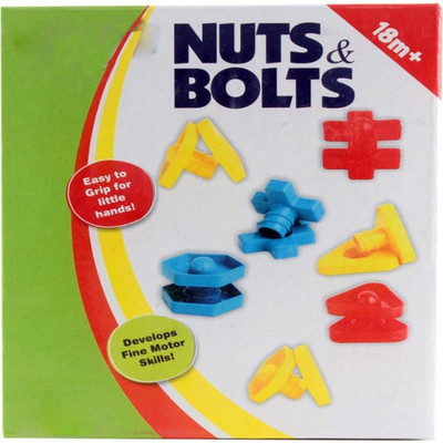 

MA Products Funskool Nuts & Bolts, Kids Eductational Game(Multicolor)
