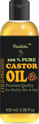 

Vadhika 100% Pure & Natural Cold Pressed Castor Oil Hair Oil(100 ml)