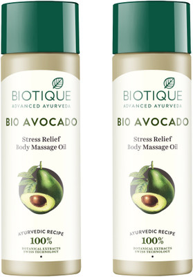 

BIOTIQUE BIO STRESS RELIEF BODY MASSAGE OIL 200ML(400 ml)