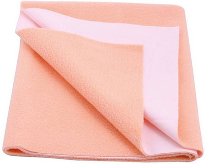 

Trance Home Linen Cotton Baby Bed Protecting Mat(Peach Orange