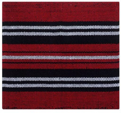 Bombay Linen Cotton Door Mat(Multicolor, Medium)