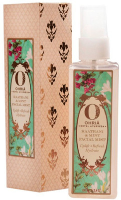 

Ohria Ayurveda Raatrani & Mint Facial Mist For Uplift & Refresh Hydrate(100 ml)