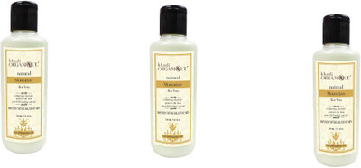 

Khadi Organique KhadiOrganique Aloevera Moisturizer -Pack of 3(630 ml)