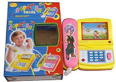 

KTOYS CARTOON PHONE WITH MOVING SCREEN(Multicolor)
