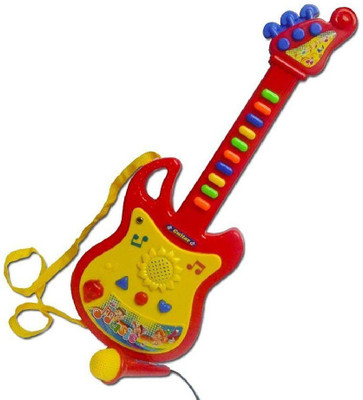 

Alpyog Muscial Guitar With Mic For Kids (Above 3yrs)(Red)