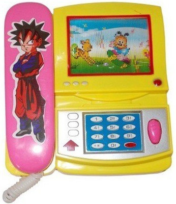 

Alpyog Kids Cartoon Musical Telephone With Lights(Above 3yrs)(Yellow)