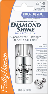 

Sally Hansen Diamond Shine Base And Top Coat Transparent