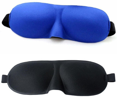 

Littledesire Eye Sleeping Eye Shade(Blue, Black), Black;blue