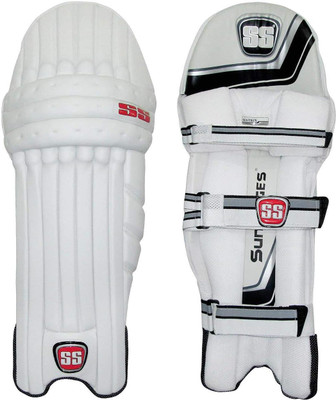 

SS Matrix Batting pads Men's (39 - 43 cm) Batting Pad(White, ambidextrous)