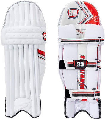 

SS Test Opener Batting pads Youth (36 - 38 cm) Batting Pad(White, ambidextrous)
