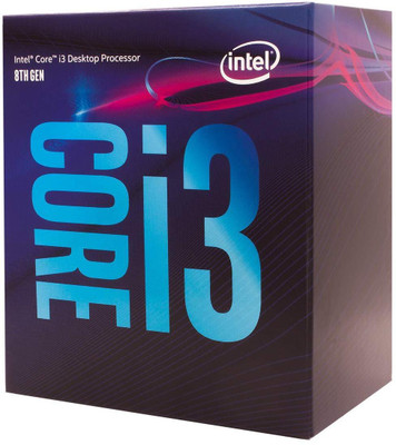 

Intel 3.6 LGA 1151 i3-8100 Processor(Black, Coffee Lake)