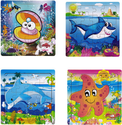 

Sanyal Sea Creature puzzle(4 Pieces)