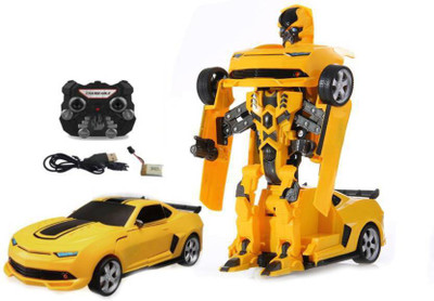 

Global Bumblebee Transformer Radio control rechargeable car (Yellow)(Yellow)