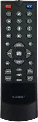 VINSTAR IT-6000suf home theater remote compatible with Intex home theater Remote Controller(Black)