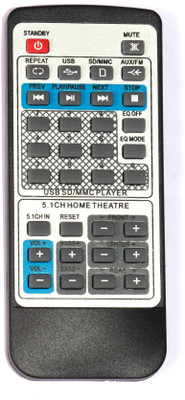 

VINSTAR HT-03 home theater remote Compatible with Zebronics home theater Remote Controller(Multicolor)