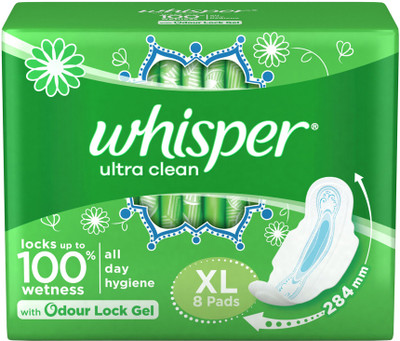 

Whisper Ultra Sanitary Pad(Pack of 8)
