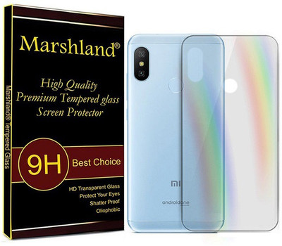 MARSHLAND Back Screen Guard for mi a2 lite(Pack of 1)