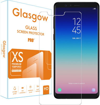 Glasgow Edge To Edge Tempered Glass for Samsung Galaxy A8 Star(Pack of 1)