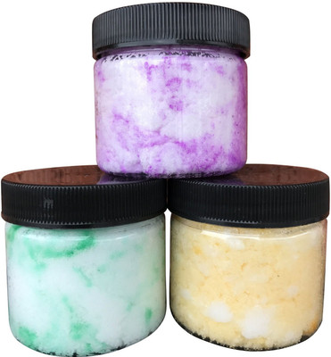 

ADVAIT ABEER ORGANIC LIP SCRUB SET OF 3 (LAVENDER, EUCALYPTUS, MINTY LEMON) Scrub(120 g)