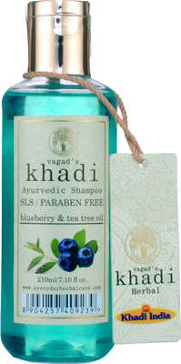 

Vagad's Khadi Blueberry&TeaTree Shampoo(210 ml)