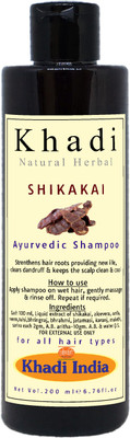 

Khadi Natural Herbal Shikakai Shampoo, 200ml(200 ml)