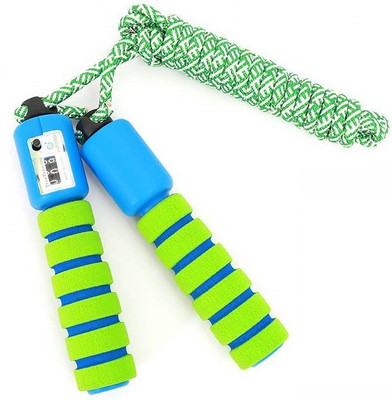 

QUINERGYS Professional Jump Electronic Skipping Rope Counter Exercise Speed Skipping Rope(Yellow, Length: 320 cm), Multicolor-90