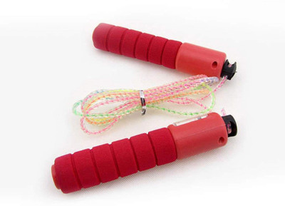 

QUINERGYS Jump Counter Skipping Rope Jumping Exercise Fitness Freestyle Skipping Rope(Red, Length: 320 cm), Multicolor-37