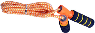 

SPORTSHOLIC Full Size Skipping Jump Rope With Bearing For Fitness Exercise For Men And Women Speed Skipping Rope(Multicolor, Length: 270 inch)