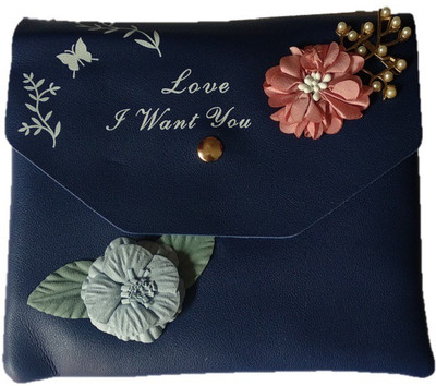 

universal Women Casual Blue PU Sling Bag